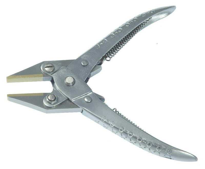  [AUSTRALIA] - Mazbot Brass Jaw Flat Nose Parallel Pliers