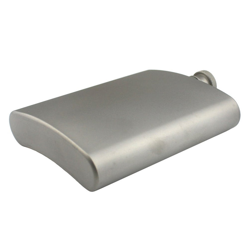  [AUSTRALIA] - Classic Style Titanium Hip Flask Alcohol Drink Bottle Outdoor Camping Party Alcohol Flask 7 oz