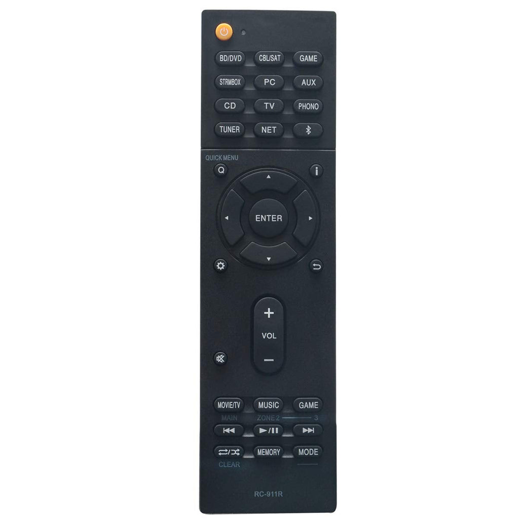  [AUSTRALIA] - RC-911R Replace Remote Applicable for Onkyo AV Receiver HT-R695 TX-NR656 TX-RZ610 TX-NR555 TX-RZ710 TX-RZ810 TX-NR757 TX-RZ720 TX-NR676 TX-NR676E TX-NR686 TX-NR585 TX-NR575 TX-NR575E