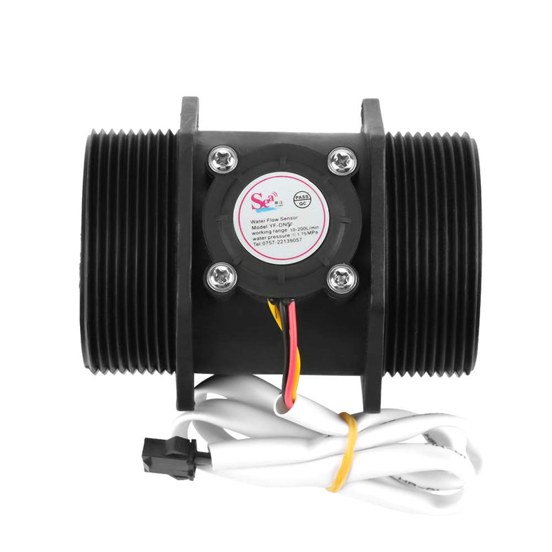  [AUSTRALIA] - DN50 G2" Turbine Flow Meter Water Flow Hall Sensor Switch Meter Sensor for Water Control for Water Heater Flow Meter Counter 10-200L/min