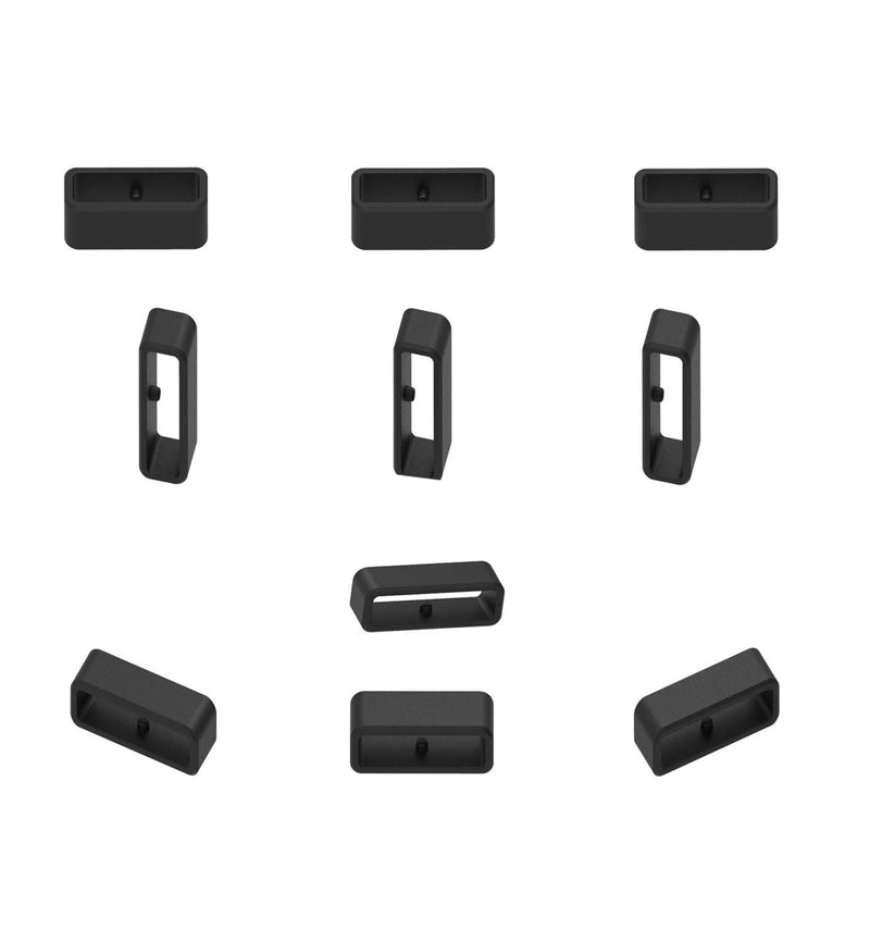  [AUSTRALIA] - 11-Pack Fastener Ring for Garmin Forerunner 220 230 235 935 945 620 630 35 30 735XT 235Lite, Approach S5 S6 S10 S20 Band Keeper Security Loop