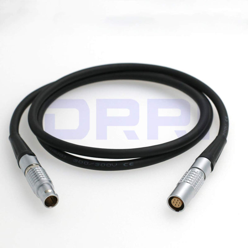  [AUSTRALIA] - DRRI High Flex 1B PHG 7pin Female to FGG 7pin Male Microphone Extension Cable for Norsonic Equipment 3M