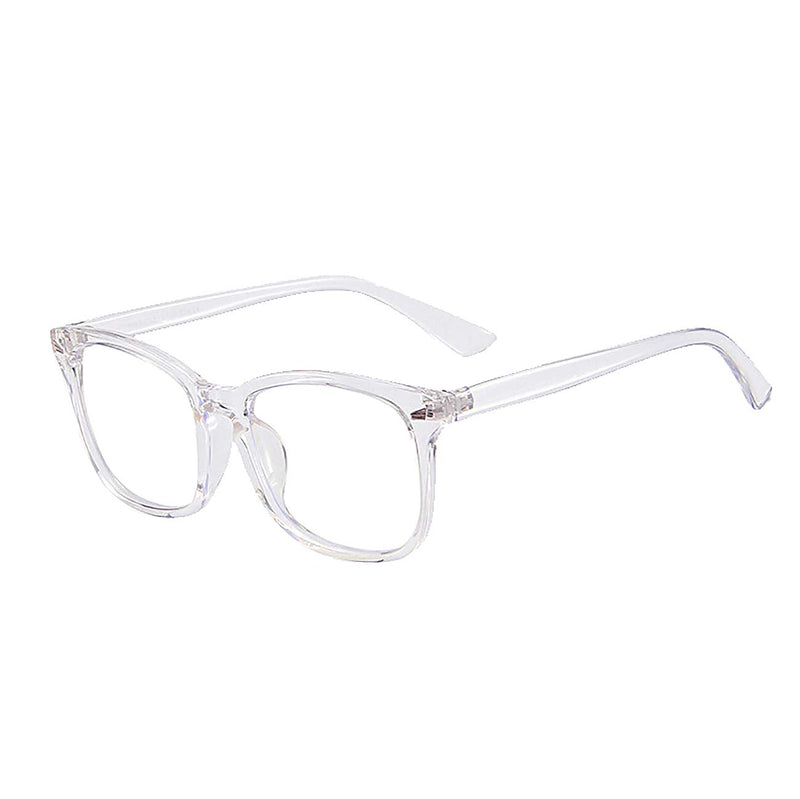  [AUSTRALIA] - Maxjuli Blue Light Blocking Glasses,Computer Reading/Gaming/TV/Phones Glasses for Women Men(Transparent) Transparent
