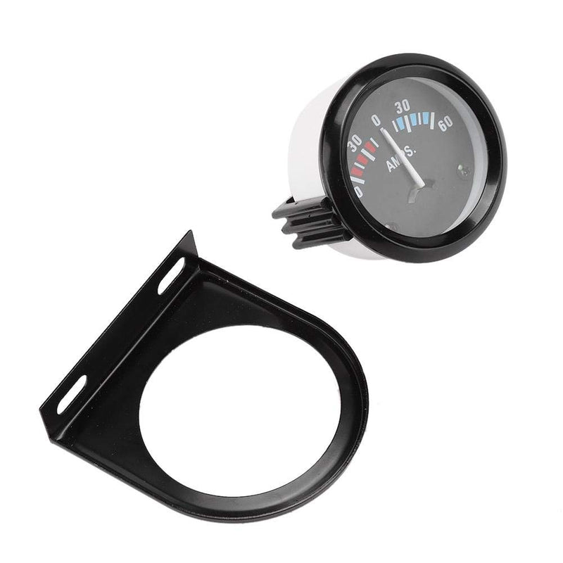  [AUSTRALIA] - Car Ammeter Voltmeter,2 inch 52mm Car Ammeter Voltmeter 60-0-60A AMP Gauge Volt Meter for Modificaton