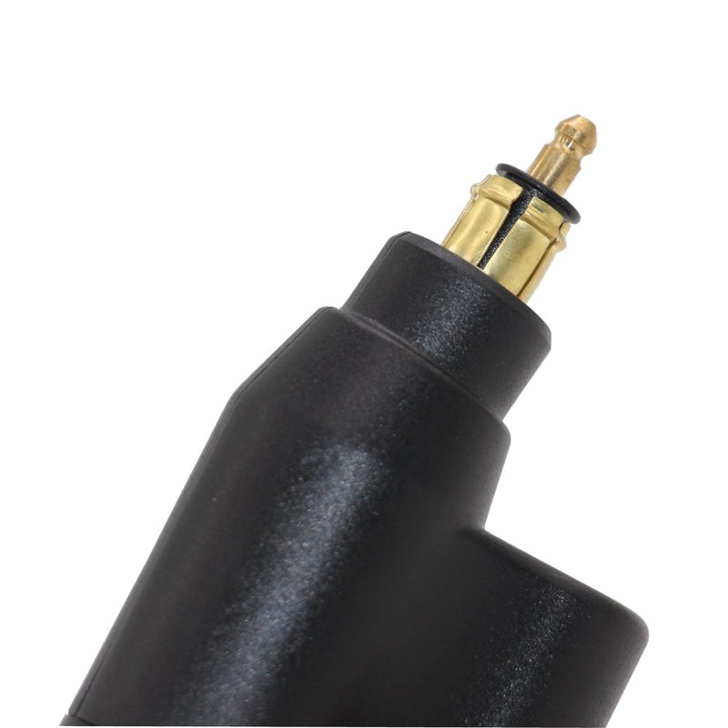 Cllena Din Hella Powerlet Plug to Dual USB Charger 2.1A&1A + 12V Cigarette Lighter Socket Compatible for BMW Motorcycle/Phone/iPhone/GPS/SatNav - LeoForward Australia