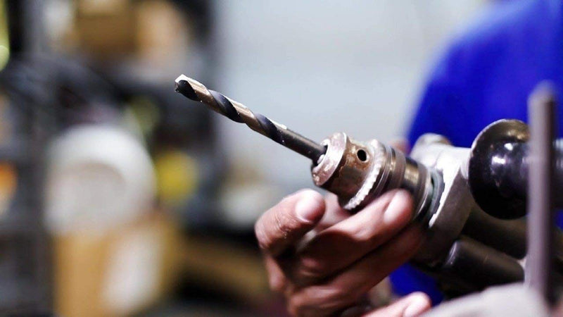  [AUSTRALIA] - Drill America - KFDRSD9/16 9/16" Reduced Shank High Speed Steel Black & Gold KFD Drill Bit with 1/2" Shank, KFD Series 9/16"