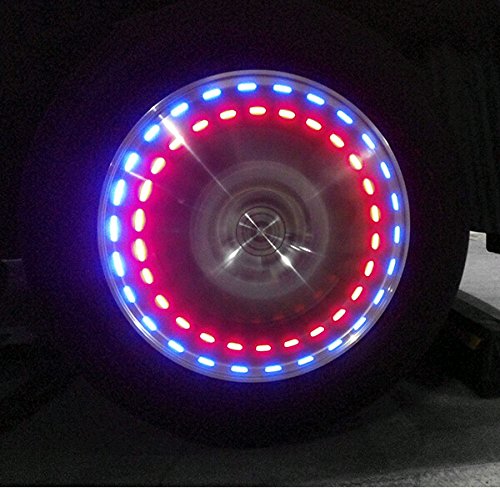Sunnytech 4xSolar LED Car Auto Flash Wheel Tire Valve Caps Neon Light Decoration D148 - LeoForward Australia