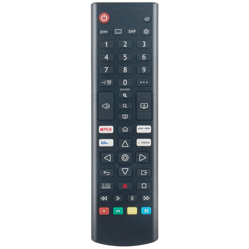  [AUSTRALIA] - AKB76037601 Replace Remote Control fit for LG TV 2021 Model LED HD 4K Smart UHD HDTV with Prim-Video Disny Netflx Channels Buttons 43UP7000PUA 32LM627BPUA 32LM577BPUA 43UP8000PUR 50UP8000PUR