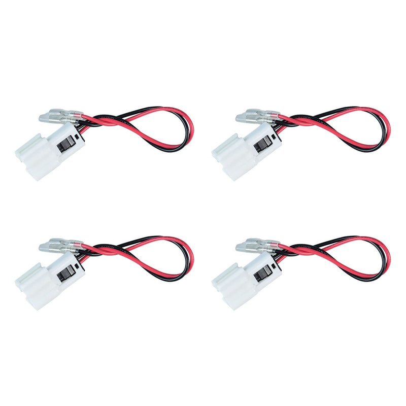  [AUSTRALIA] - 4Pcs Speaker Harness Replacement for Nissan Wire Harness 2004-2013 2014 2015 2016 2017 2018 2019 2020 2021, Infiniti Speaker Adapter 2006-2018 Car Speaker Connector Harness Adapter