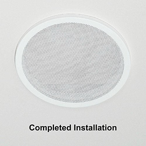  [AUSTRALIA] - Reliable Hardware Company RH-4002-6.5-2-A White Surface Mount 6-1/2" Speaker Covers, Pair