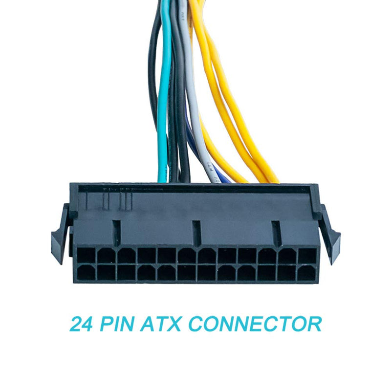  [AUSTRALIA] - 24 Pin to 8 Pin ATX PSU Power Adapter Cable Replacement Compatible with Dell Optiplex 3020 3046 5040 7020 7040 9020|Precision T1700