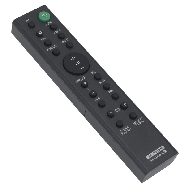 RMT-AH301U Soundbar Replacement Remote Control Applicable for Sony HT-MT300 HT-MT301 HT-MT300/B HT-MT300/W HTMT300 HTMT301 Sound Bar - LeoForward Australia