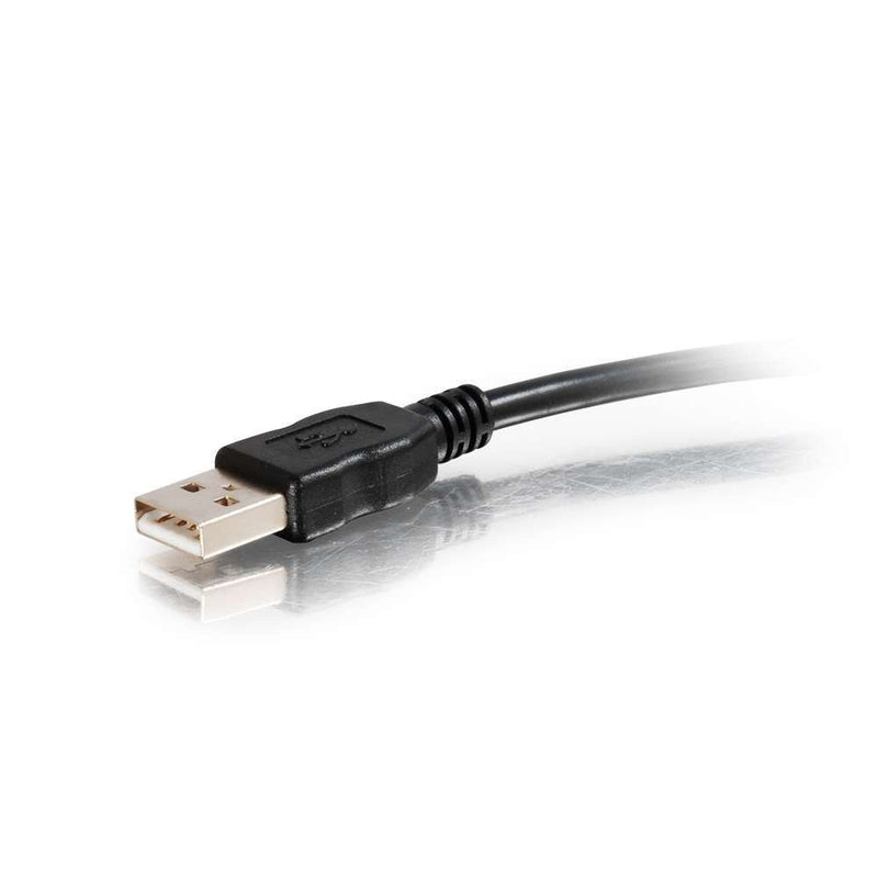  [AUSTRALIA] - C2G USB Long Extension Cable, USB Cable, USB A to A Cable, Black, 25 Feet (7.62 Meters), Cables to Go 38988 USB A Male to A Female