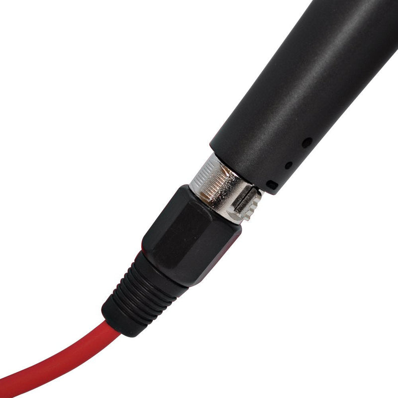  [AUSTRALIA] - SEISMIC AUDIO - SAXLX-3 - 3' Red XLR Male to XLR Female Patch Cable - Balanced - 3 Foot Patch Cord