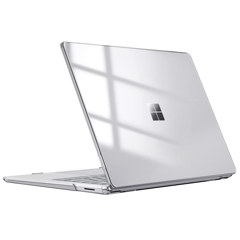  [AUSTRALIA] - Fintie Case for 15 Inch Microsoft Surface Laptop 5 4 3 with Metal Keyboard (Model: 1872/1873//1953/1979) - Protective Slim Snap On Hard Shell Cover, Crystal Clear
