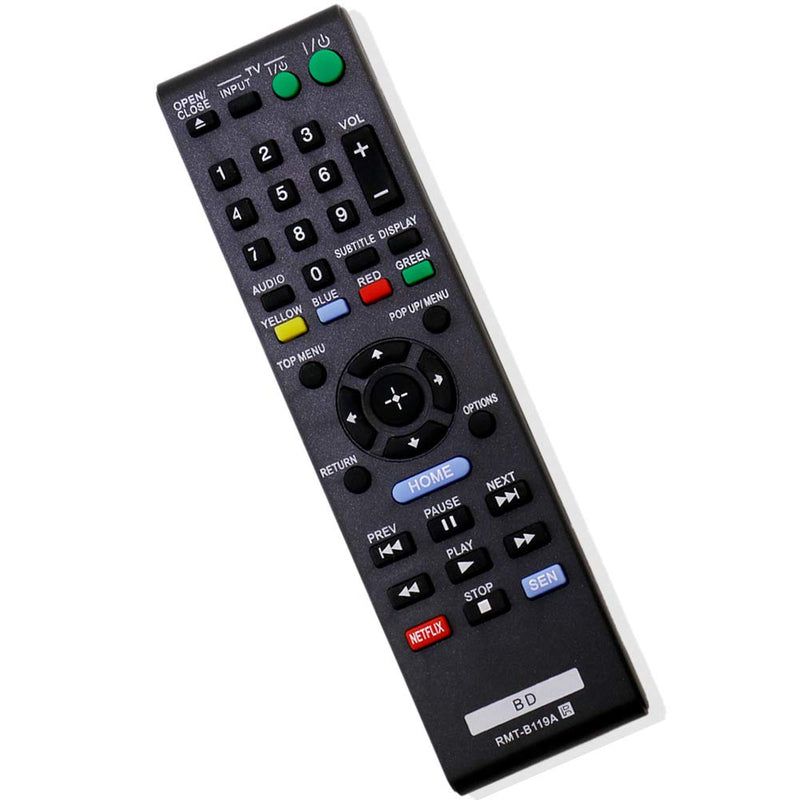 New Replaced Remote RMT-B119A fit for Sony BDP-BX110 BDP-BX310 BDP-BX510 BDP-BX59 BDP-S1100 BDP-S3100 BDP-S390 BDP-S5100 BDP-S590 BDPBX39 BDPBX59 BDPS390 BDPS390WM BDPS590 BLU-RAY DISC Player - LeoForward Australia