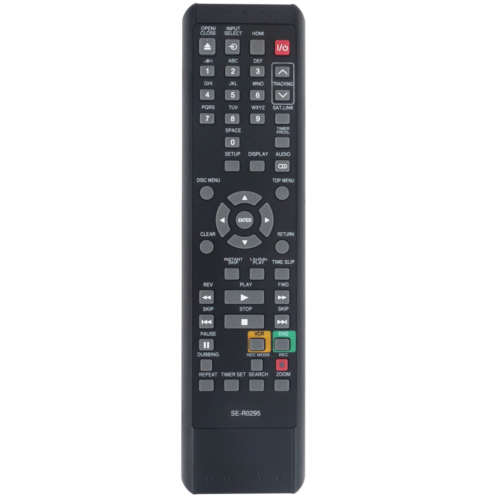  [AUSTRALIA] - SE-R0295 Replacement DVD VCR Combo Remote Control Compatible with Toshiba VCR DVD Video Recorder D-VR610KU D-VR610 DVR620KU DVR610KU DVR610 D-VR620 DKVR60KU D-VR620KU