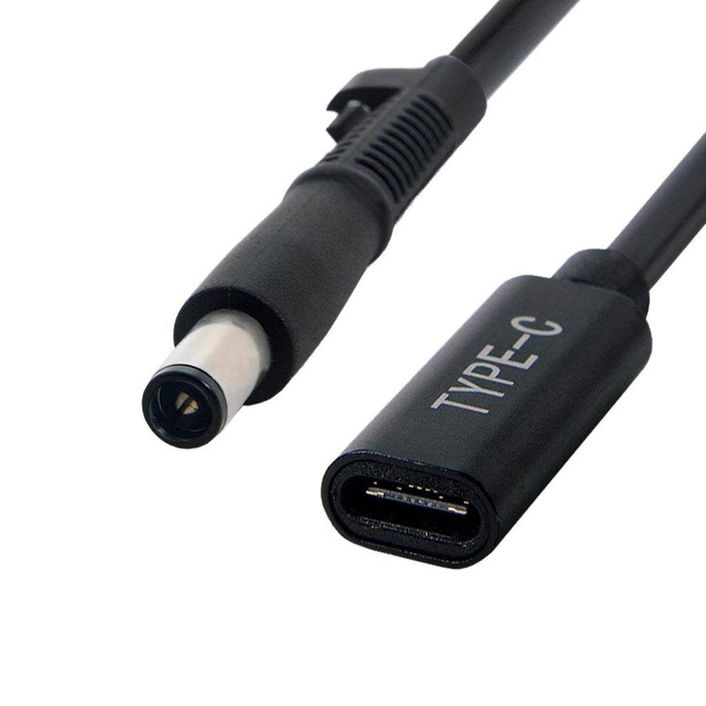  [AUSTRALIA] - CY USB-C Type C Female Input to DC 7.4x5.0mm Cable fit for Laptop DC 19.5V