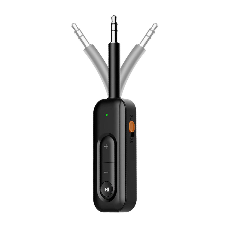  [AUSTRALIA] - Bluetooth Transmitter Receiver Wireless Adapter: Aux Jack Stereo Audio Dual Connections - for TV Car Headphone Airplane