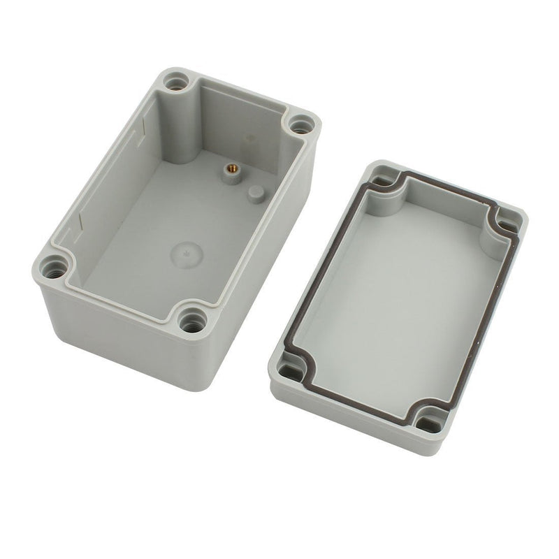  [AUSTRALIA] - AWclub 5.2'x3.2"x2.8"(130mm x 80mm x 70mm) Dustproof IP67 Junction Box DIY Case Enclosure Gray 5.2"x3.2"x2.8"