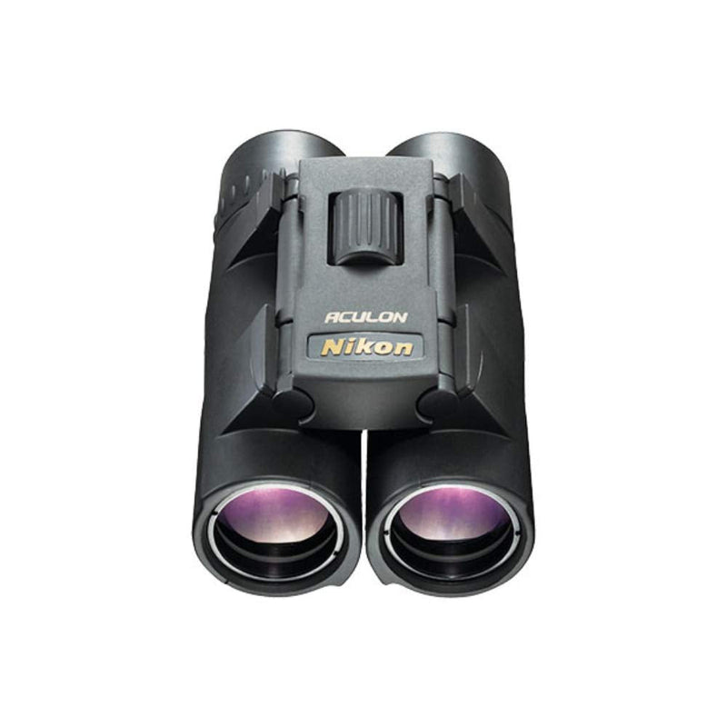  [AUSTRALIA] - Nikon Aculon A30 10x25 Binoculars Compact Binocular - Black Bundle with a Nikon Lens Pen and Lumintrail Cleaning Cloth