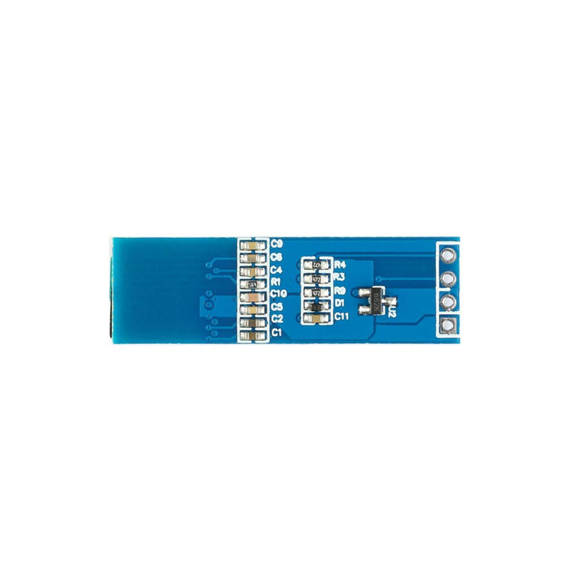  [AUSTRALIA] - Treedix 2pcs 0.91 inch OLED Display Module White Blue Color Display I2C Interface SSD1306 OLED Screen Driver DC 3.3V~5V Compatible with Arduino Raspberry Pi