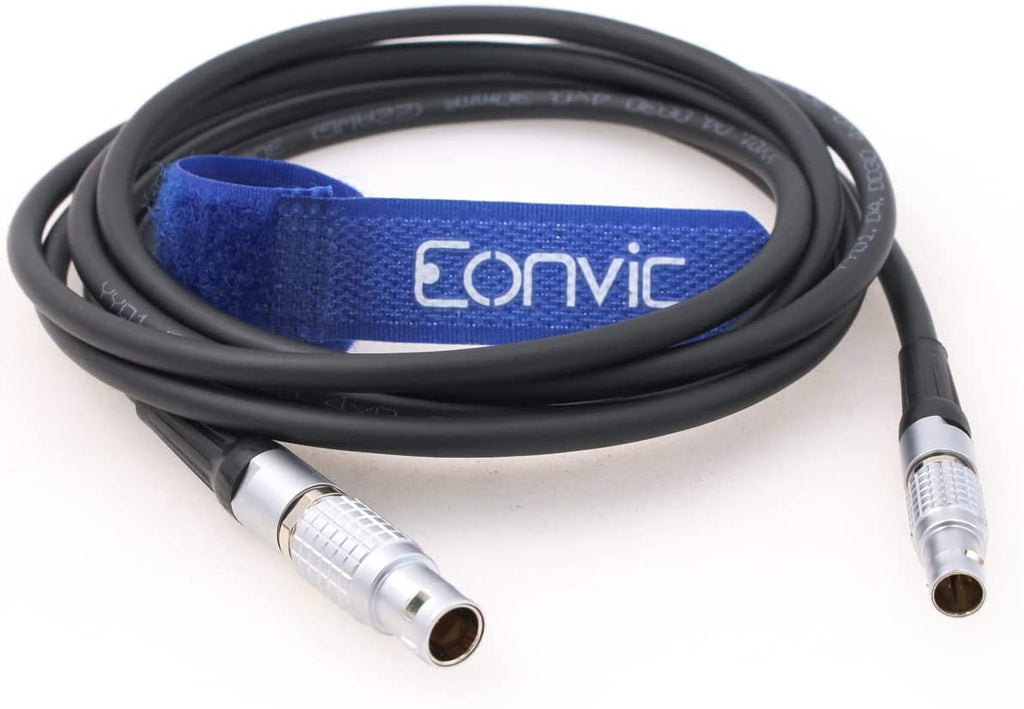  [AUSTRALIA] - Eonvic 1B 6pin/4+2pin Male to 0B 6 pin Male Control Cable for DJI Follow Focus Control 31.5inch/80cm