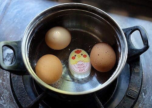  [AUSTRALIA] - Daiso Boiled Inform The Degree of The Color of The Egg Timer Egg