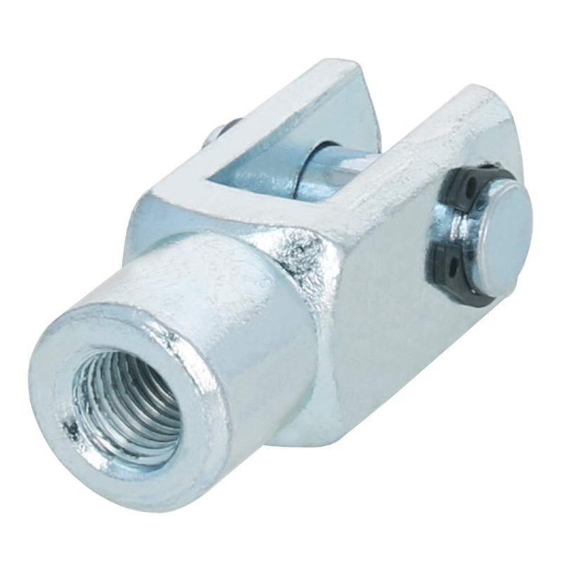  [AUSTRALIA] - Aicosineg Y Joint Air Cylinder Rod Clevis End 10mm/0.39 inch M10 Pneumatic Air Cylinder Connectors Fittings for Foot Mounting Work 52mm/2.05 inch Length 2pcs