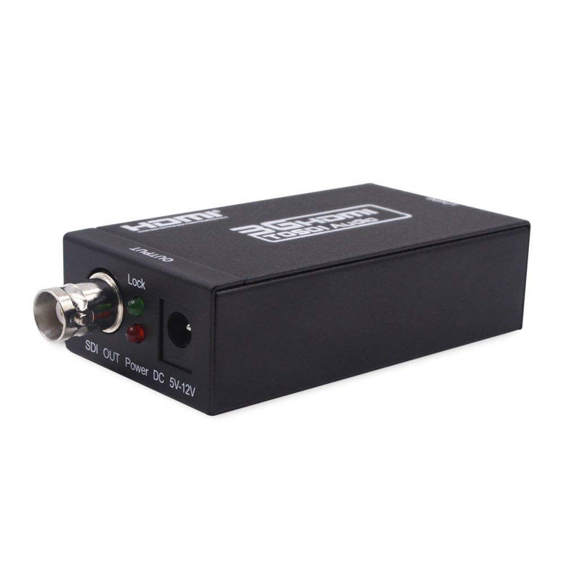  [AUSTRALIA] - HDMI to SDI Converter Adapter HDMI SDI Adapter SDI/HD-SDI/3G-SDI Adapter Support 1080P for Camera Home Theater