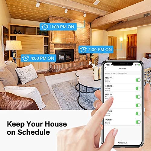  [AUSTRALIA] - Aoycocr Smart Plug, WiFi Outlet Compatible with Alexa and Google Assistant, Mini Smart Home Plugs with Timer Fuction & Group Controller, No Hub Required, ETL & FCC Listed, 2.4G WiFi Only 1