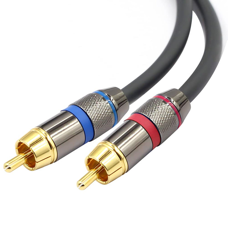  [AUSTRALIA] - YABEDA RCA to XLR Cable,Heavy Duty Dual RCA Male to Dual XLR Male HiFi Stereo Audio Connection Microphone Interconnect Cable - 3Feet