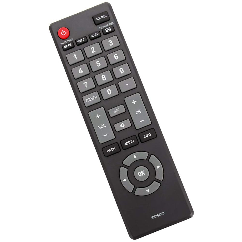 New NH303UD Remote Control fit for Emerson TV LE290EM4F LE391EM4 LF280EM5 LF280EM5F LF320EM4F LF320EM5F LF391EM4 LF391EM4A LF391EM4F LF401EM5 LF401EM5F LF501EM5 LF501EM5F LF551EM5 LF551EM5F - LeoForward Australia