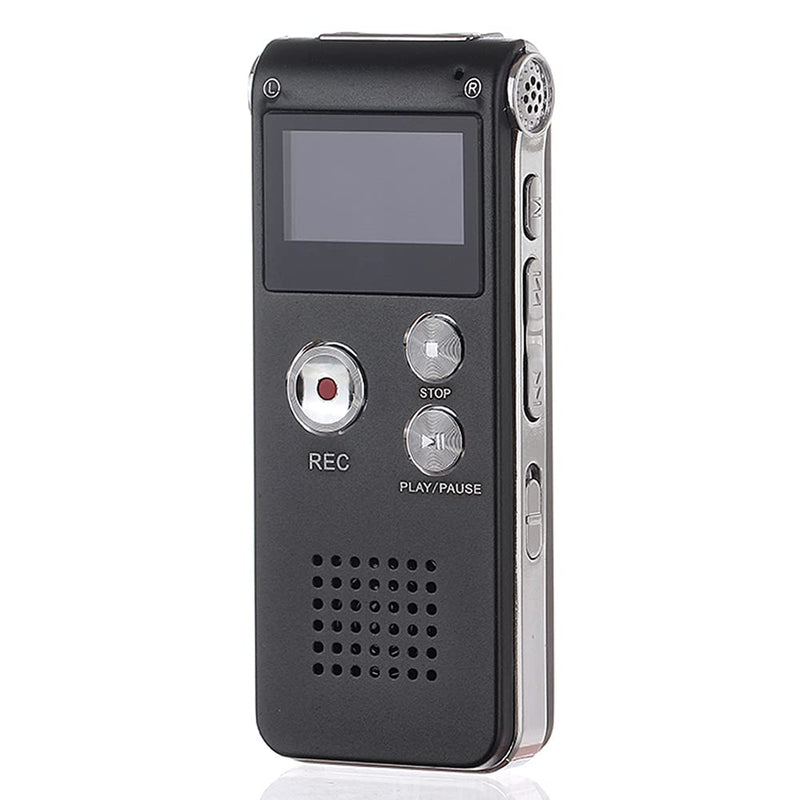  [AUSTRALIA] - Digital Voice Recorder Mini Voice Recorder Upgraded Small Audio Recorder with MP3&USB for Lectures, Meetings, Interviews…