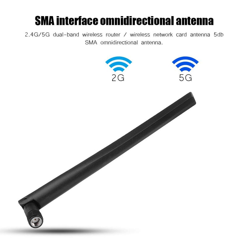 3PCS Dual-Band Router 5dBi 2.4G/5G WiFi Antenna High Gain SMA Antenna WiFi Wireless Network Card External Antenna for for Wireless LAN/WiFi Router, Suitable for ASUS RT-AC68u AC66U - LeoForward Australia