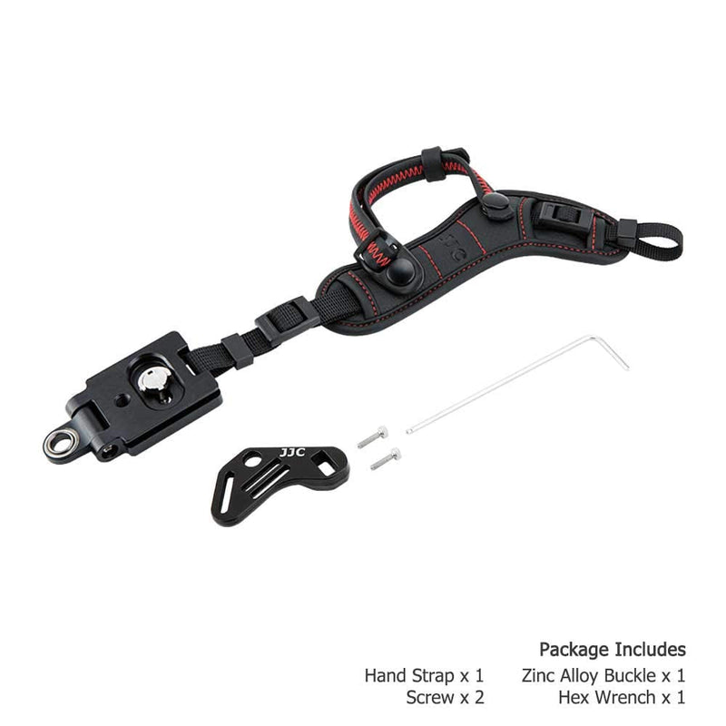  [AUSTRALIA] - Mirrorless Camera Hand Grip Strap for Sony A7 IV A7IV A7C A6600 A6500 A6400 A6300 A6100 A6000 A7SIII A7RIV III A7III A7RII A7SII A7II A7R A7S A9 II Fuji X-T30 II XS10 X-Pro3 X-T4 GFX 100S 100 50R Red