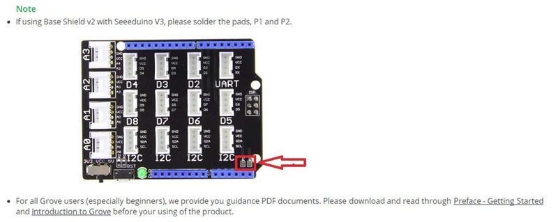  [AUSTRALIA] - Iunius Seeed Studio Base Shield V2 with 16 Grove Connectors Analog Digital UART I2C for Sensors and LEDs Onboard Power Toggle Switch