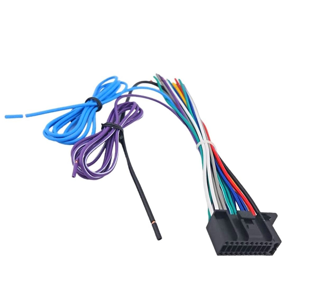  [AUSTRALIA] - Wire Harness Replacement for Kenwood Car Radio DDX6706S DDX6906S DDX8706S DDX9703S DDX9903S DDX9907XR DMX7705S DMX907S DMX9707S DNX6960 DNX6990HD DNX7100 DNX7120 DNX8120 DNX994S DNX9980HD DNX9990HD