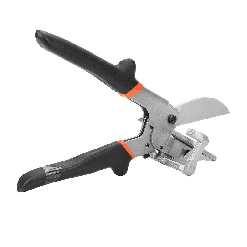  [AUSTRALIA] - Multi Angle Shear Miter Gasket Shear Trim Cutter 0°-135°Adjustable 72 Tooth Ratchet Hand Replaceable Blade