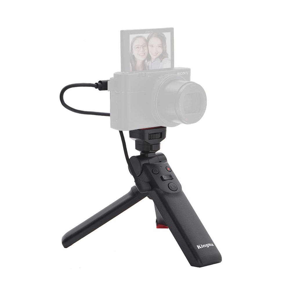  [AUSTRALIA] - Camera Grip Tripod, Mini Portable Shooting Grip Desktop Flexible Stand Handheld Grip for Sony Camera Vlogging, Photography Shooting, Live Streaming