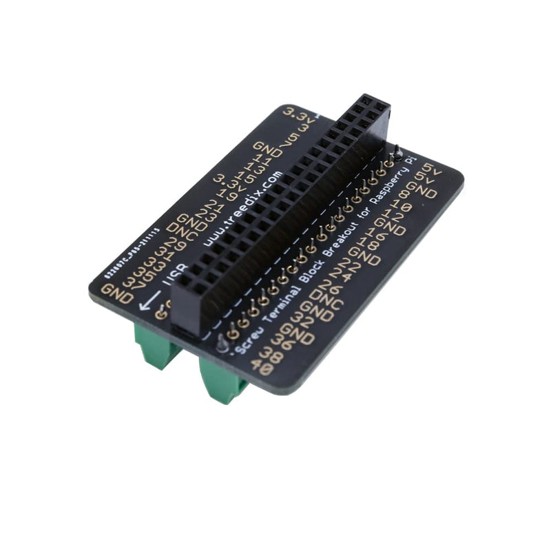  [AUSTRALIA] - Treedix RPi GPIO Terminal Block Breakout Board Module Expansion Board Compatible with Raspberry Pi 4B/3B+/3B/2B/Zero/Zero W