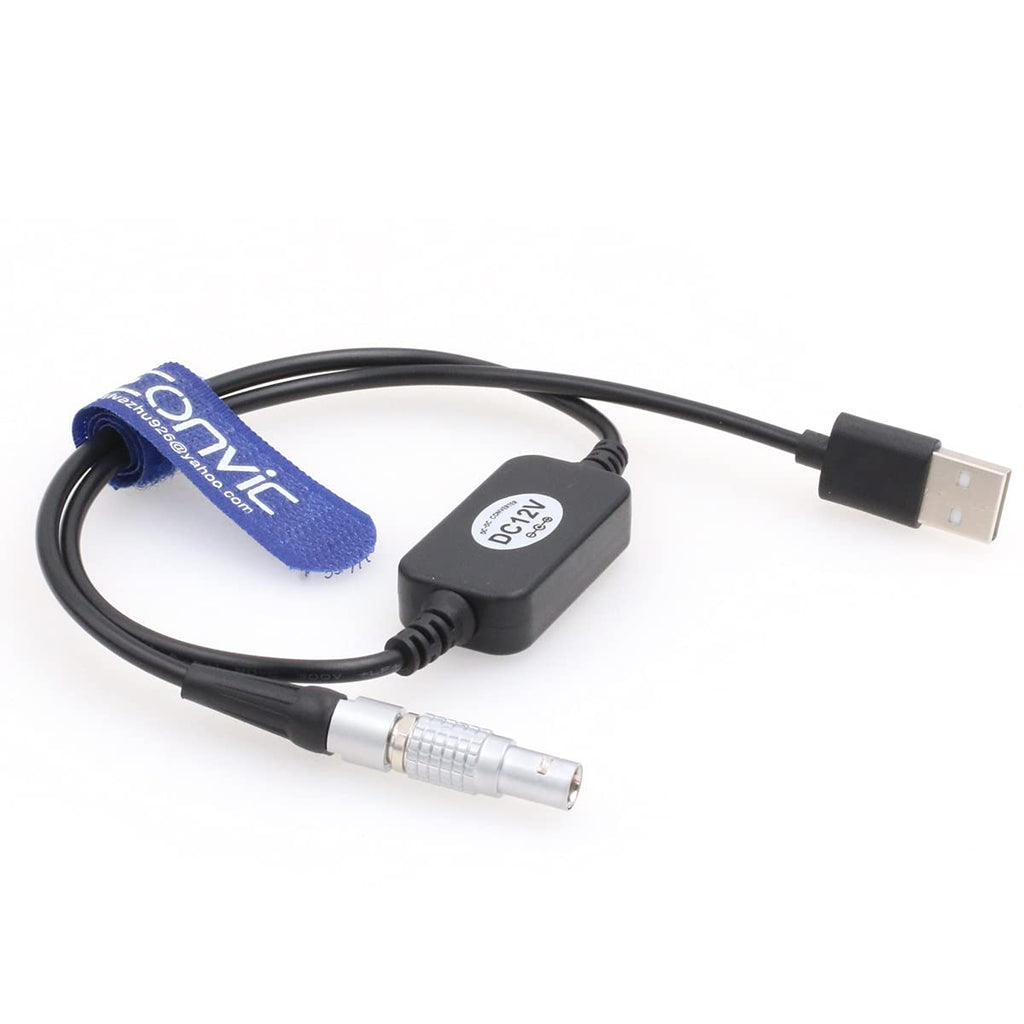  [AUSTRALIA] - Eonvic 12V USB to 2 Pin Power Adapter Cable for Samll HD Teradek Bolt Pro