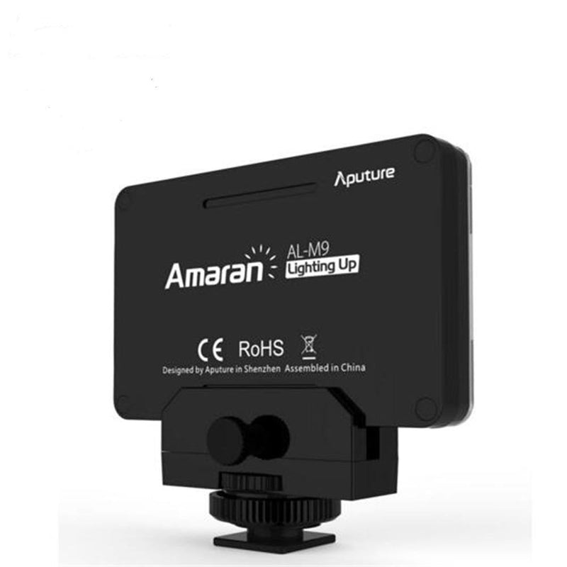  [AUSTRALIA] - Aputure AL-M9 on Camera Daylight Mini LED Light LED Fill Light Pocket Sized 5500K with 9pcs SMD Light Beads for DSLRs