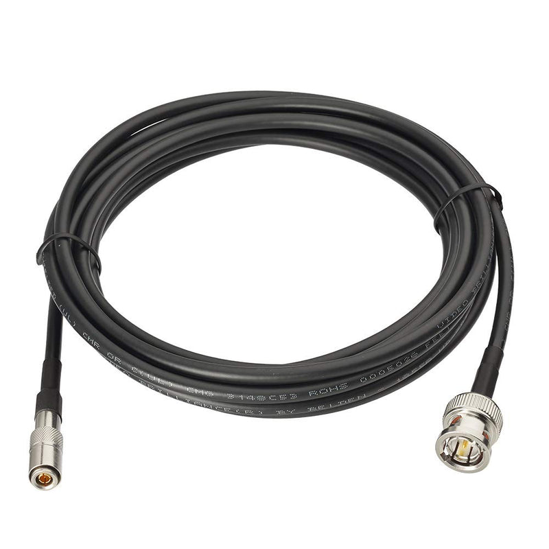  [AUSTRALIA] - Superbat HD SDI Cable Blackmagic BNC Cable, DIN 1.0/2.3 to BNC Male Cable （Belden 1855A Cable 10ft） for Blackmagic BMCC/BMPCC Video Assist 4K Transmissions HyperDeck Kameras 1pcs 10ft cable