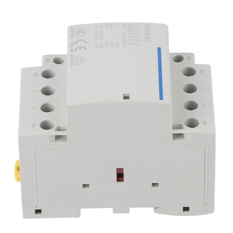  [AUSTRALIA] - 230V AC Contactor 4P 2NO 2NC 63A 50Hz 60Hz 4 Pin Household AC Contactor AC230V