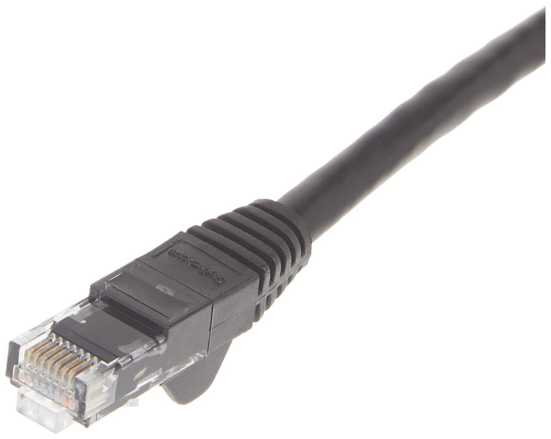  [AUSTRALIA] - StarTech.com 8ft CAT6 Ethernet Cable - Black CAT 6 Gigabit Ethernet Wire -650MHz 100W PoE++ RJ45 UTP Molded Category 6 Network/Patch Cord w/Strain Relief/Fluke Tested UL/TIA Certified (C6PATCH8BK) 8 ft / 2.4 m 1 Pack
