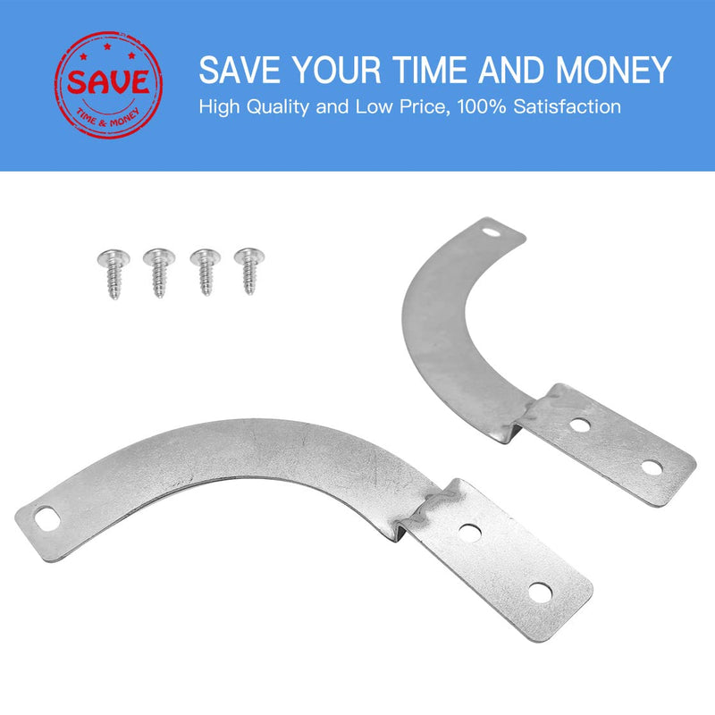  [AUSTRALIA] - Dishwasher Side Mounting Bracket Kit WX13X10001, Compatible with GE Dishwashers, Replaces GPF65, 946088, AH311777, AP3421017, AH311777