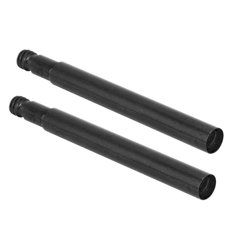 2Pcs Bike Valve Extender, Aluminum Alloy Bicycle Inner Tube Presta Valve Extender Tire Accessories Black - LeoForward Australia