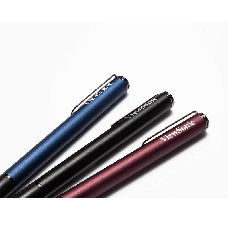 ViewSonic Surface Pen ViewStylus ACP301. Aluminum Body Active Stylus Compatible with Surface Pro X, 7, 6, 5, 4, Surface Go, and All Microsoft Pen Protocol Embedded Computers. Color Black - LeoForward Australia