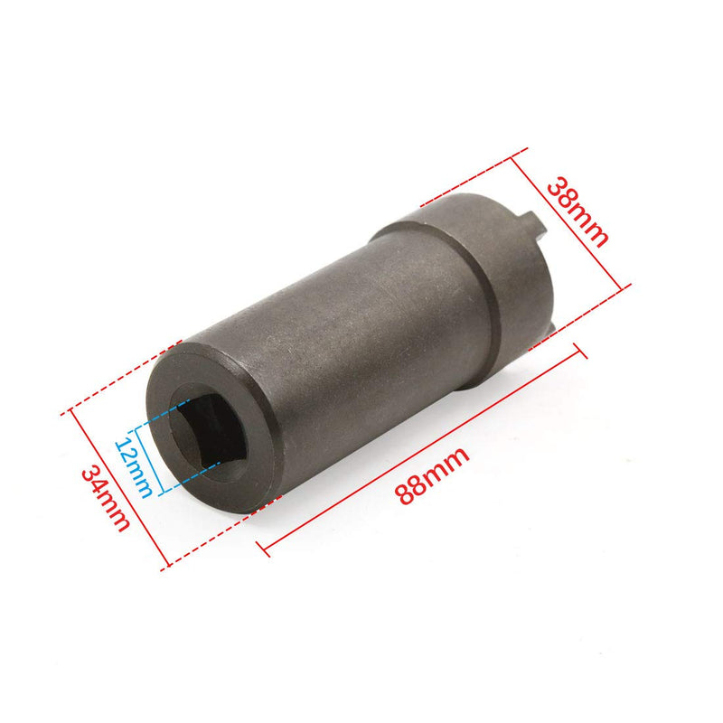  [AUSTRALIA] - uxcell Gray Motorcycle Scooter Clutch Socket Tools Spanner Wrench Fit for GY6